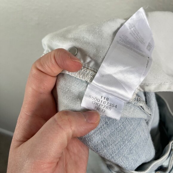 Onitsuka Tiger X Andrea Pompilio  Light Wash Cropped Jeans Size Small - Picture 14 of 15